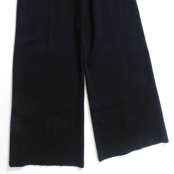 NWT!! J. CREW Sailor Sweater Trouser Tencel Lyocell Blend Knit Solid Black XL - Picture 5 of 16